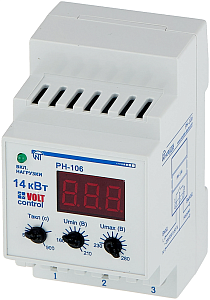 Реле контроля напряжения РН-106 до 14 кВт ("Новатек-Электро")