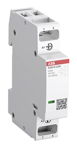 Модульный контактор ABB ESB16-20N-06 (16А АС-1, 2НО) 230В 1SBE111111R0620